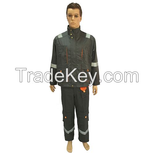 Custom High quality Work suits with zipper