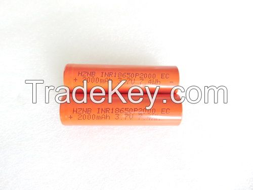 Power type Cylindrical lithium-ion battery 