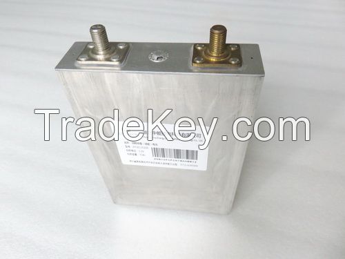 Square aluminum shell phosphate iron lithium power battery
