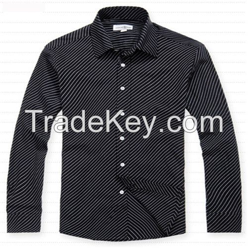 Customized 180g Cotton Fabric Shirt