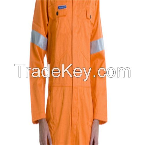 100% Cotton 240g Fireproof Long Sleeve Coveralls