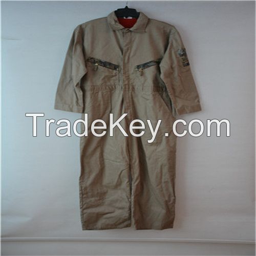 Customized High Quality 260g Cotton Work Overall