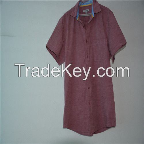 Customized 180g Cotton Plain business shirt