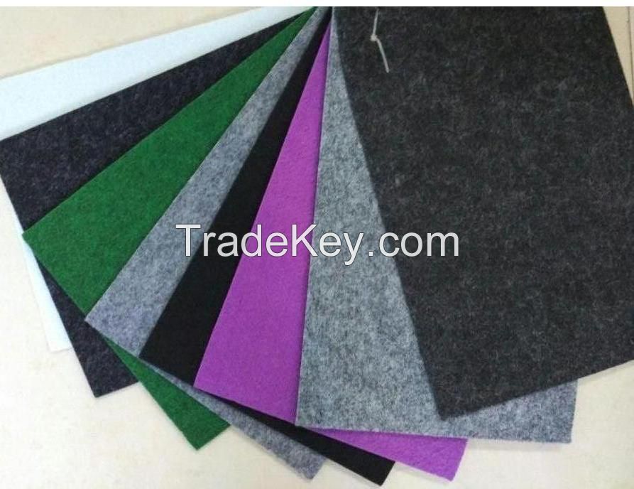 low price needle punch carpet widely used for exhibition