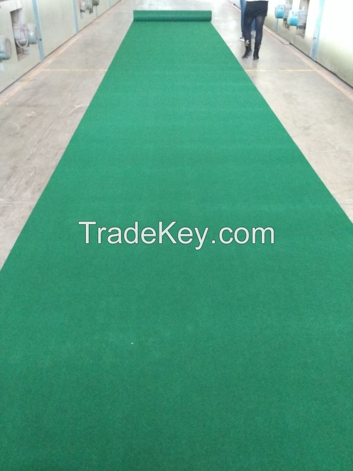 low price needle punch carpet widely used for exhibition