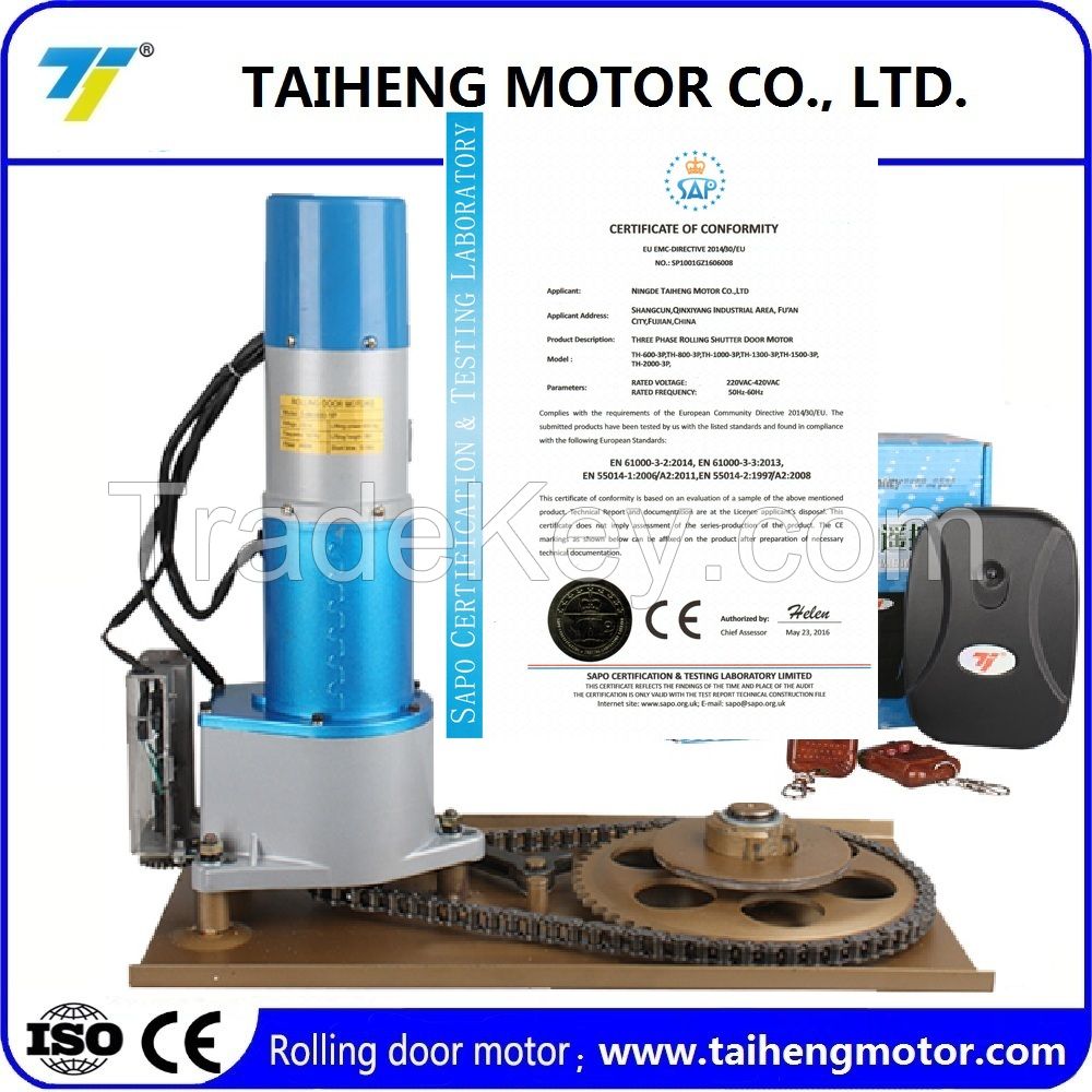 ac, dc automatic rolling door motor