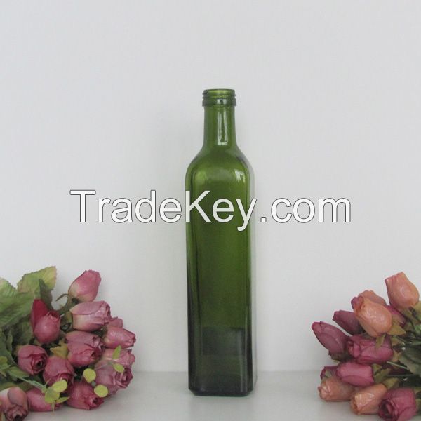 olive oil glass bottle