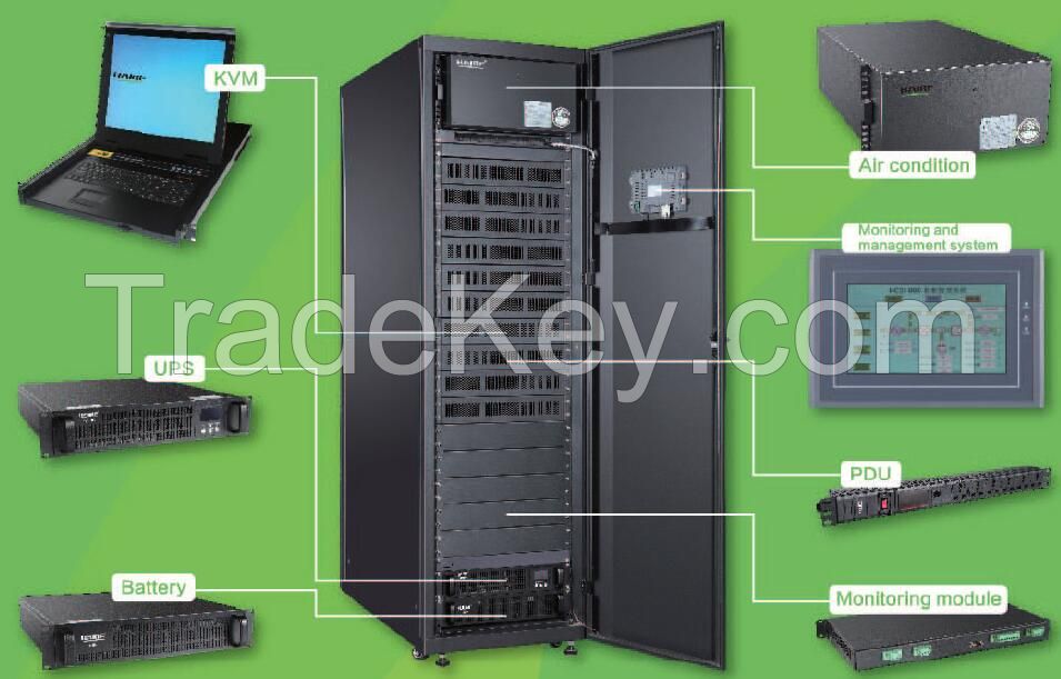 Hairf cabinet level small mini data center