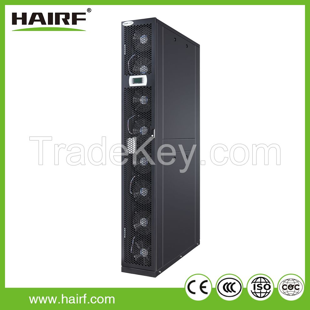 Hairf in row cooling air conditioning for high density server room