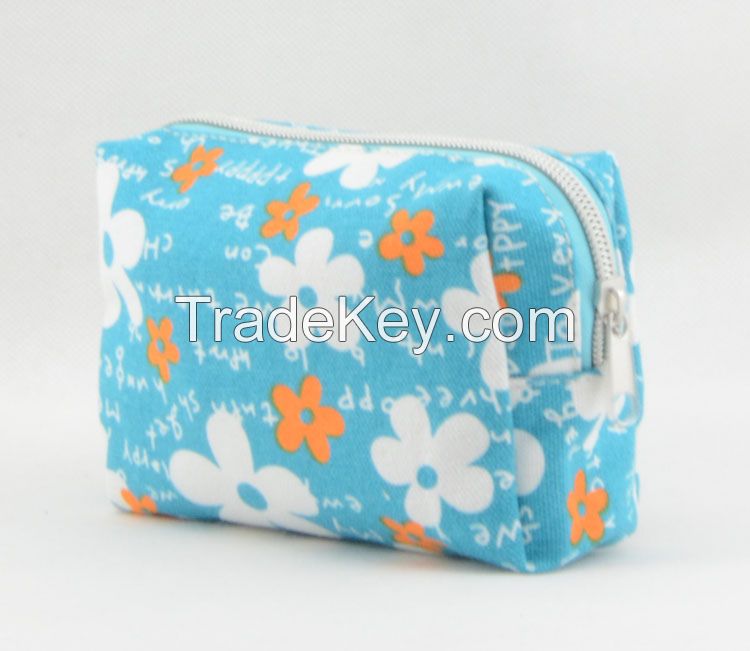 Zhaoxiang cheap promotional custom canvas travel toiletry bag