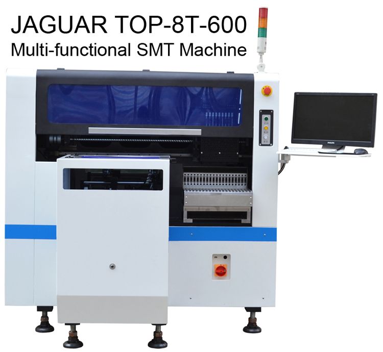 high speed pick and place machine with 600*350mm pcb size