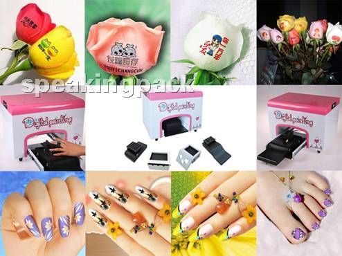 Nail Printer Nail Art Machine For Manicure 5 Nails And 3 Flowers Printing  Machine Ce 3 Years Warranty - Manicure Tools - AliExpress