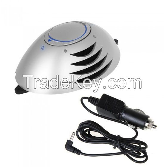 portable DC12V car air purifier with ozone anion and perfume