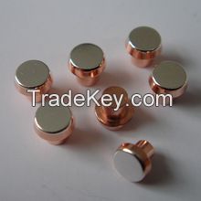 Silver Rivet Contacts Used for 12V/24V AC/DC Relays and Other Switches