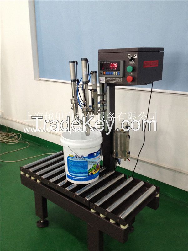 automatic weigh filler+capper