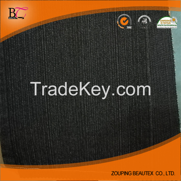 high quality knitted spandex denim fabric for hot sale