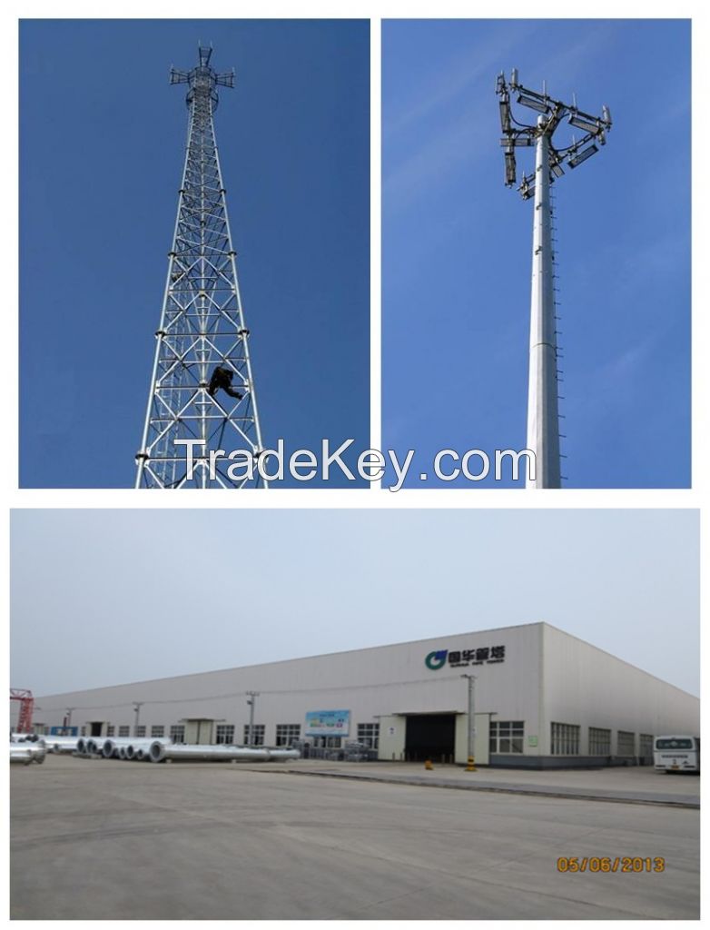 Telecommunication tower manufacturer