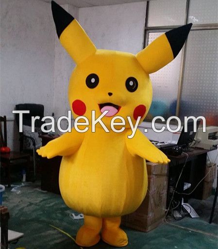 Pikachu Mascot Costume, Adult Pikachu Costume