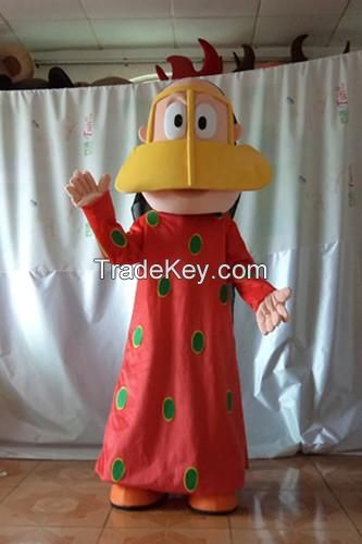 Saeed and Um Allawi Arabic Freej Mascot Costume Adult Size Hot Cartoon Character Carnival Party Supply..