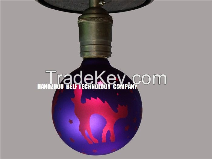 Diy G80 Laser Print Christmas Decoration LED Bulbs (G80-1 Laser bulbs)