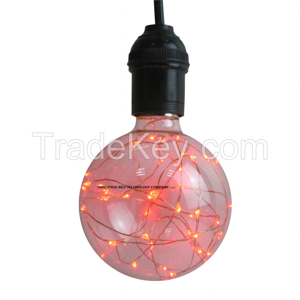 2016 Newest Design LED Bulb For Decoration G95 LED Vintage Bulb E27