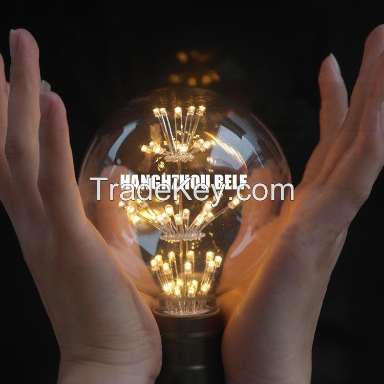 LED Filament Lamp/Flexible LED Bulb /Globe G80 G95 G125 4W 6W 8W CE