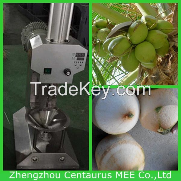 Automatic stainless steel green coconut peeling machine