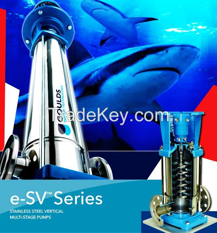 e-SV stainless Steel Vertical Multi-Stage Pumps