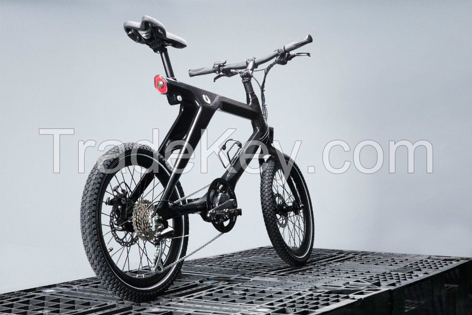 ELECYCLE Torque Senor Mid-drive carbon fiber electric bike