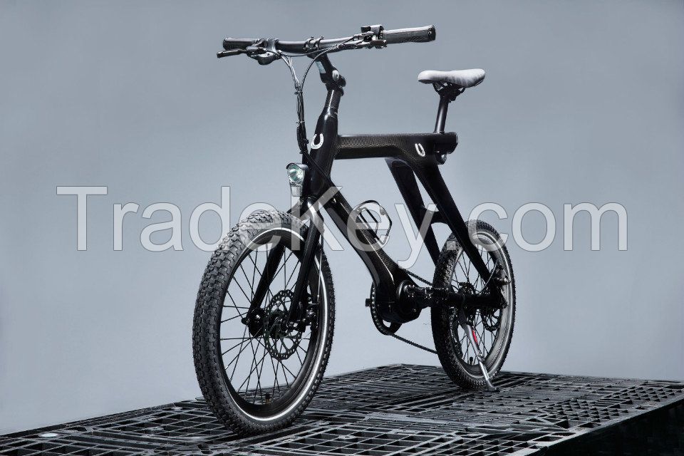 ELECYCLE Torque Senor Mid-drive carbon fiber electric bike