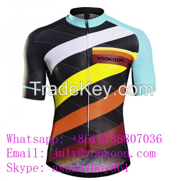 custom sublmation high quality cycling jerseys Bike clothing