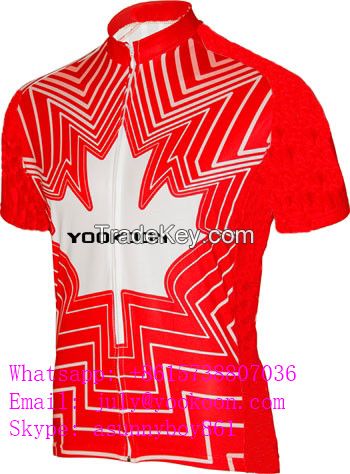 Cycling jerseys with custom design