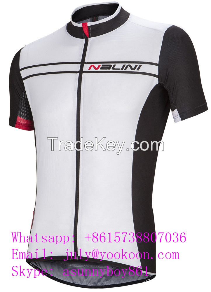 Full sublimation cycling jersey with polyester 