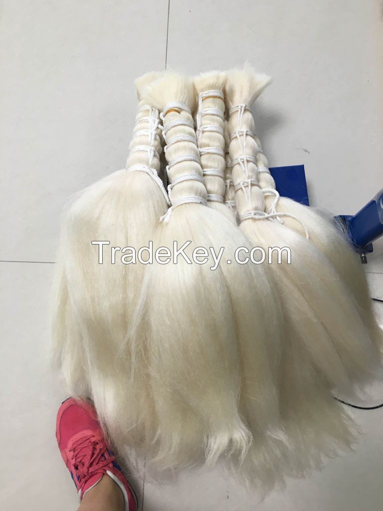 8'' Yak Hair For wigs and hair extension
