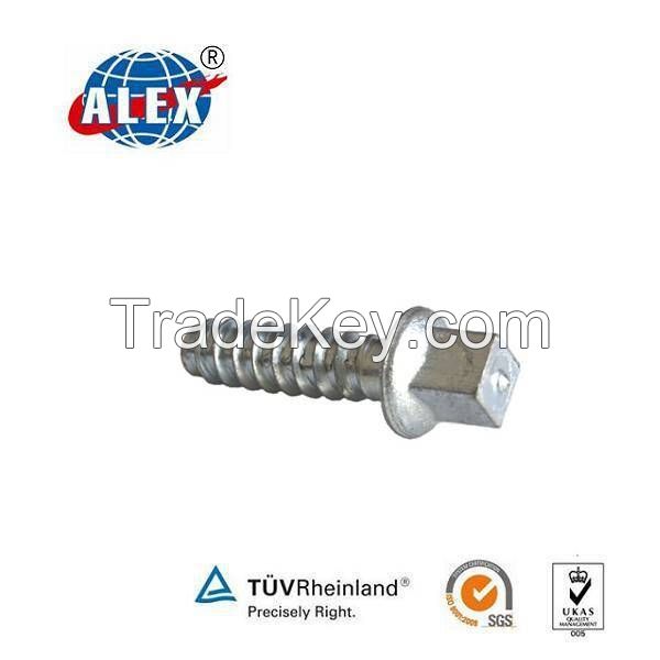 Wholesale Price Railway Q235 Timber Screw For Railway Fastening 