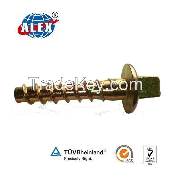 Wholesale Price Railway Q235 Timber Screw For Railway Fastening 