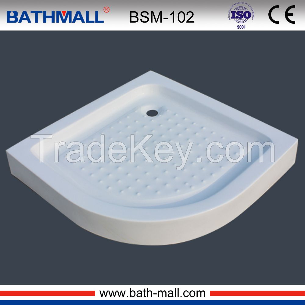 Hot sale fiberglass shower tray for shower room
