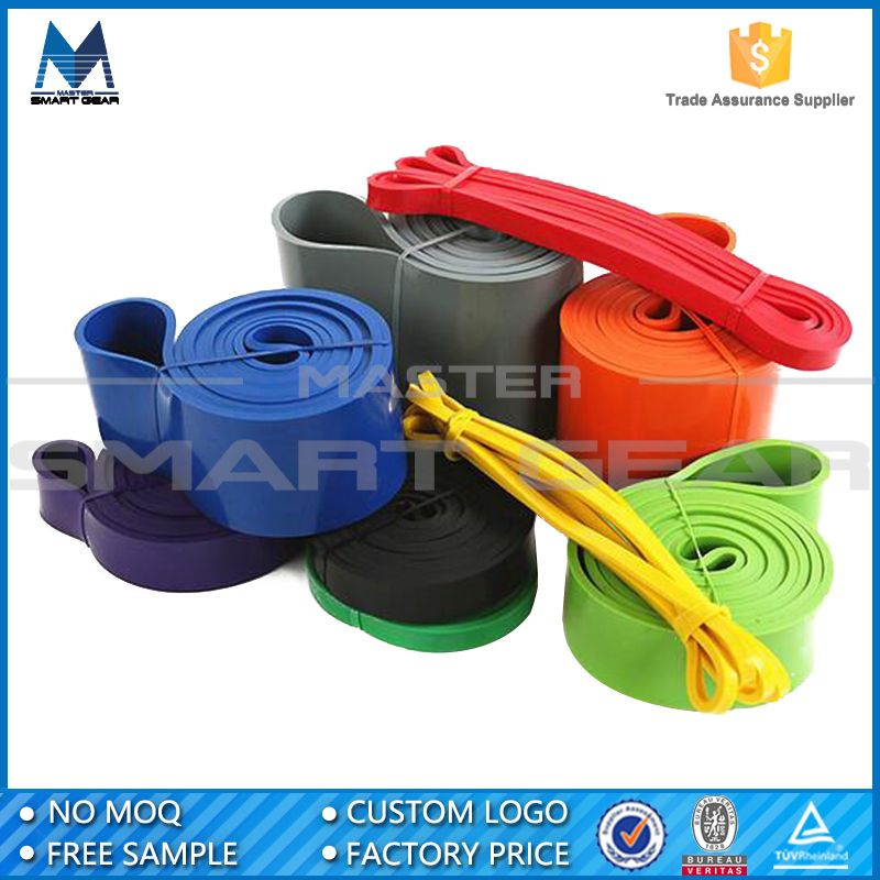 Crossfit and Fitness Body Stretch Resistance Bands With logo