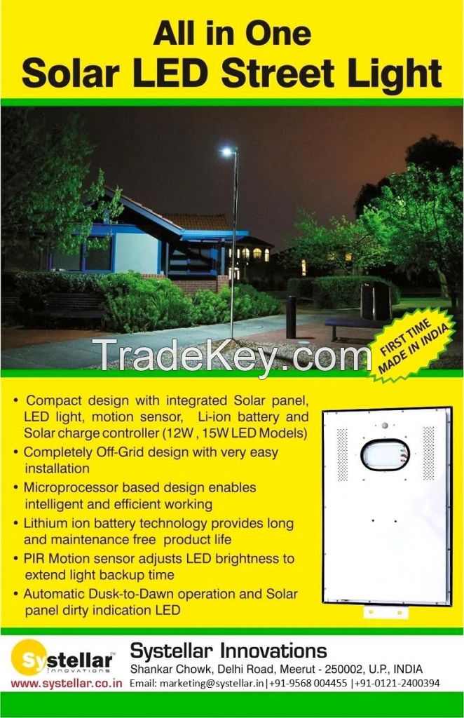 Solar All-in-One Street Light