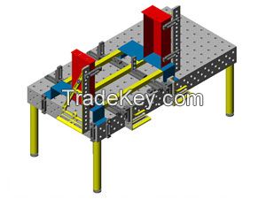 three dimensional star welding platform,3D welding tables,The three dimensional flexible welding platform