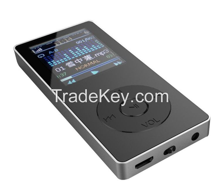 Private model metal 8GB mp3 player with speaker