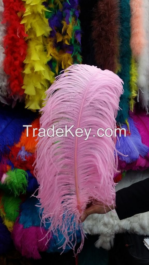 Dyed Ostrich Feathers For Wedding Decorations