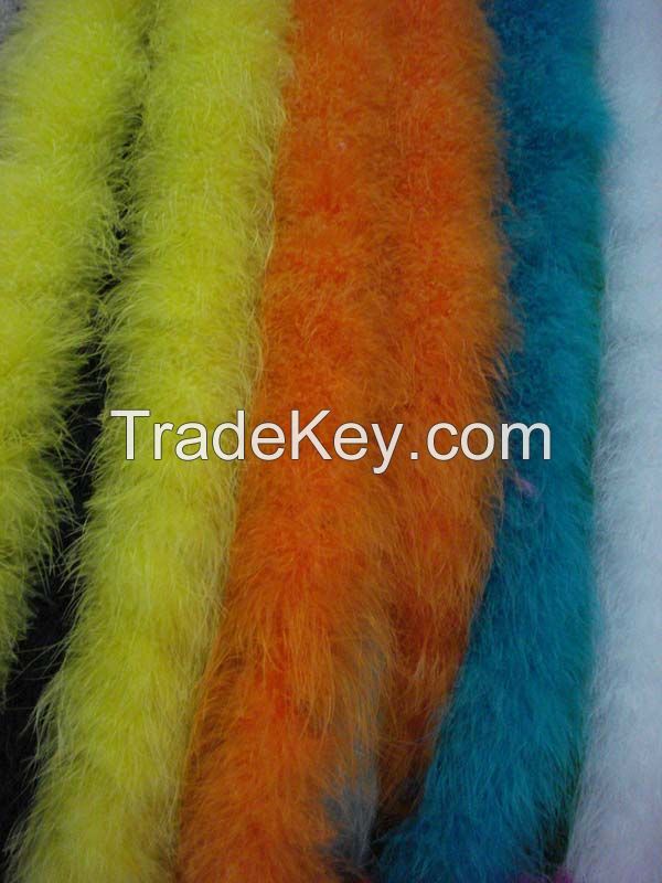 Dyed Turkey Marabou Boa or Scarf