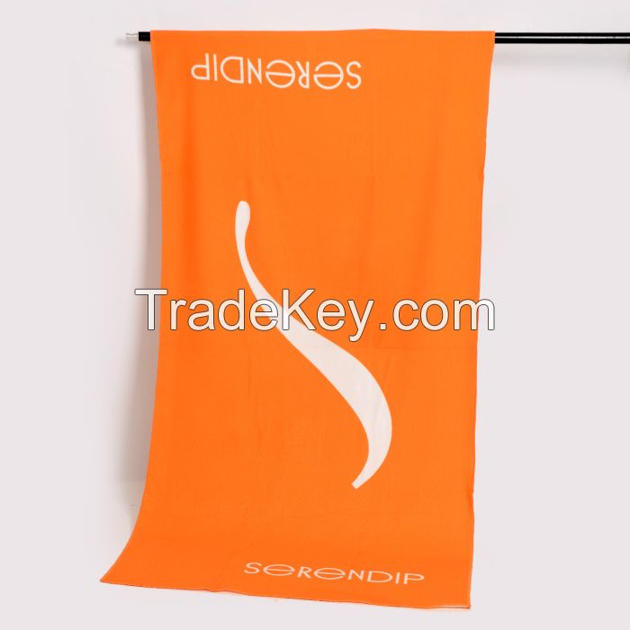 Fortunetex woven technis microfiber custom beach towels with Logo