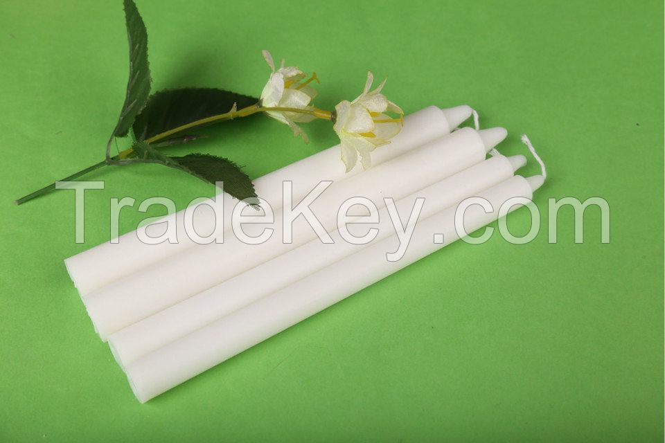 White stick candles