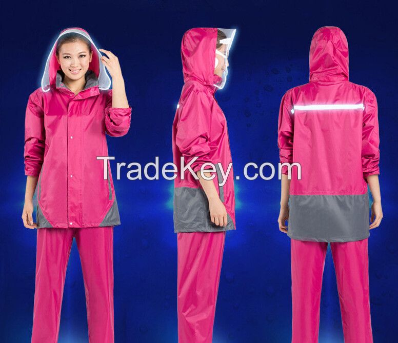 waterproof attach hood yellow taslon rain jacket