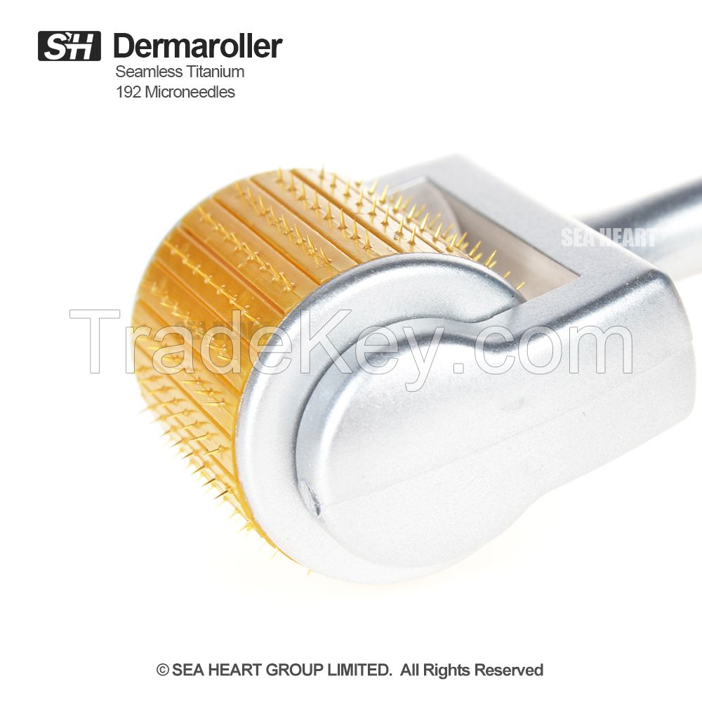 2016 hot sale titanium 192 microneeldes derma roller dermaroller ZGTS