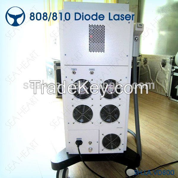 Korea 808 nm diode laser machine for permanent hair removal