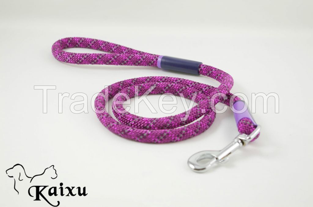 Two Tone Tube Reflective Leash