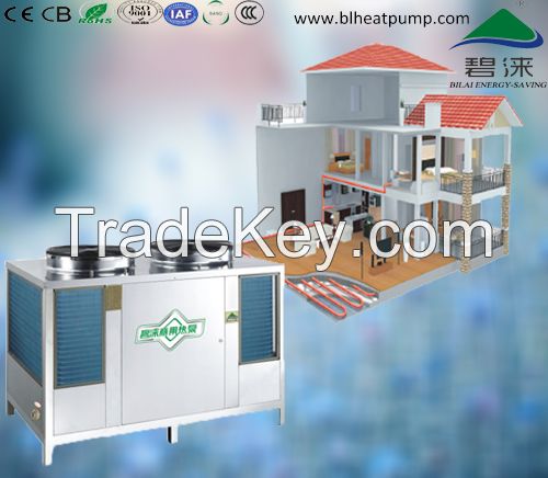 Air source heat pump  Integrated two functions of heat pump( separated